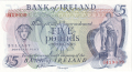 Bank Of Ireland 1 5 And 10 Pounds 5 Pounds, from 1984
